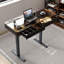Bureau d'ordinateur pivotant de haute qualité, bureau debout réversible à hauteur réglable, bureau à domicile, prise de courant, plateau en verre, facile à assembler-1956956768-1950926250