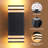 Janeth 9.8'' H Integrated LED Square Up Down Wall Light Outdoor Waterproof
