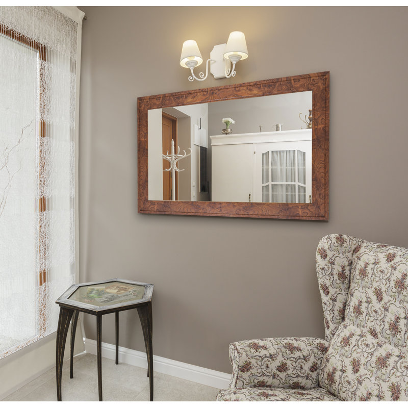 Miroir biseauté Kamsiyo, 38,5 po x 32,5 po