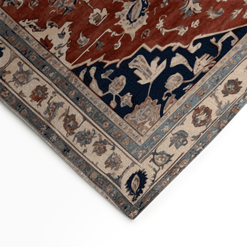 Tapis turc intérieur et extérieur brun, Rectangulaire 3 pi x 5 pi