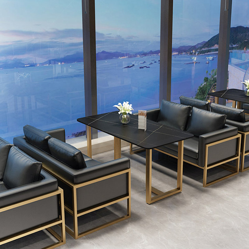 Banc de bar de style nordique, Noir