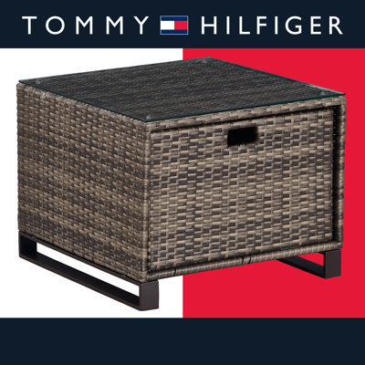 Table d'appoint d'extérieur avec rangement Tommy Hilfiger Oceanside