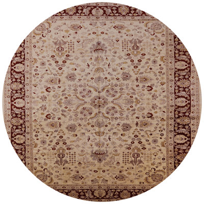 Tapis oriental beige / rouge Junius