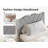 Twin-Size Upholstered Platform Bed