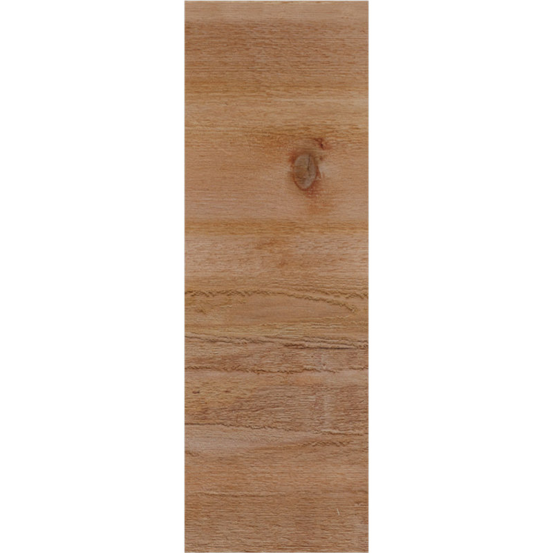 Yorkshire Yorktown avec plaque arrière, H 18 po x l 6 po x P 10 po, Cèdre rouge, Sciage brut