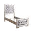 Lit sommier simple Hollywood, champagne argenté-829491263-829491256