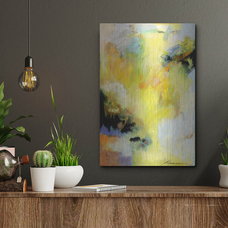  «Radiance» par Beau Wild, art mural en métal, 12 po x 16 po, H 16 po x l 12 po