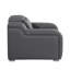 Fauteuil inclinable électrique en cuir fleur italien Divanitalia-349397929