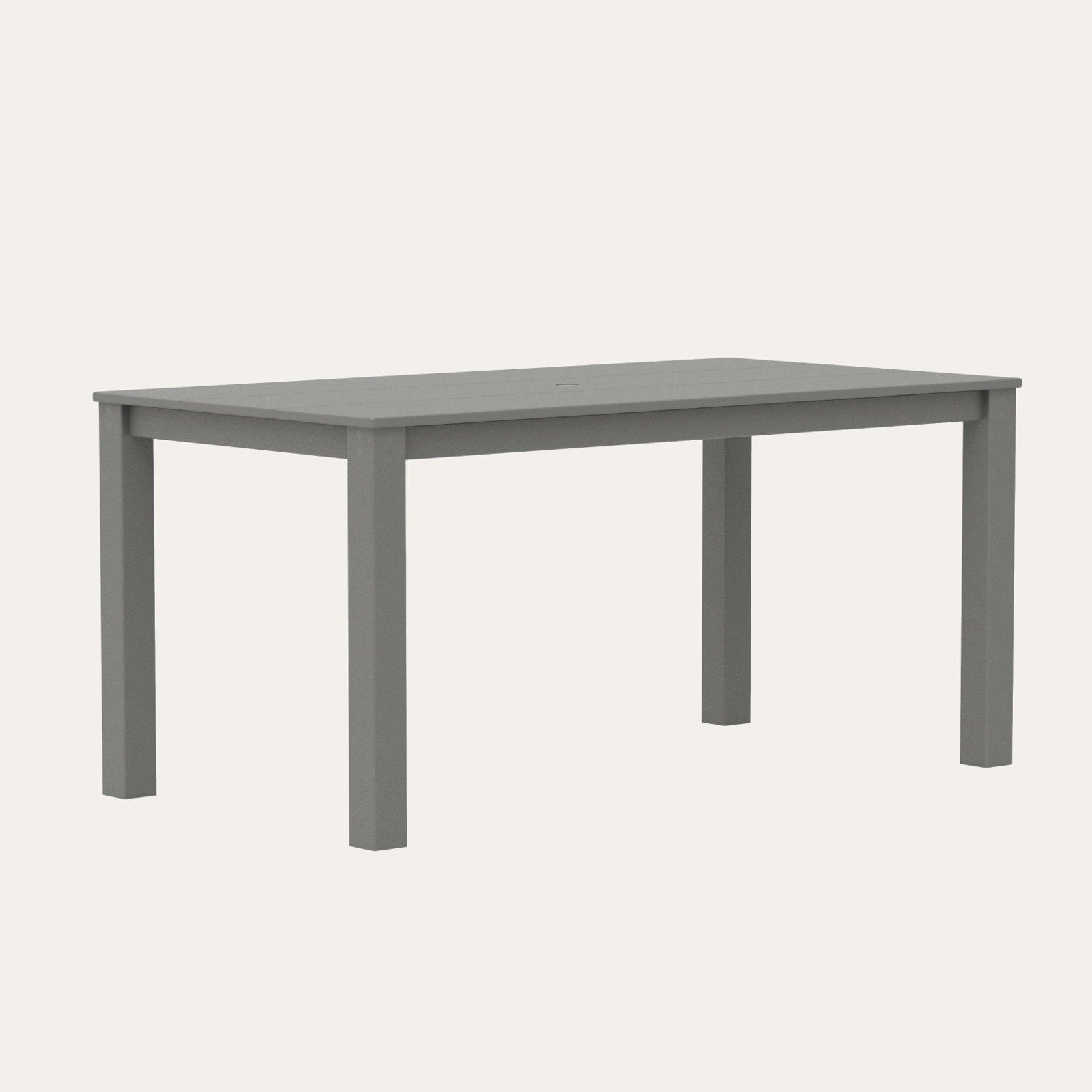 POLYWOOD® Studio 34" Patio Dining Table, Slate Gray