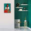 «Mexicain femme 1» par Omar Escalante, art mural sur toile-102879628