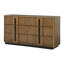 Commode 6 tiroirs brun cendré