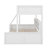 Twin XL Over Queen Bunk Bed With Storage, Solid Wood Bunk Bed With Storage Cabinets And USB Ports-594869027