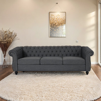 Debasish Upholstered 84.75'' Sofa