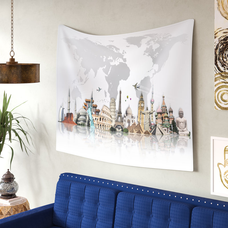 Polyester Tapestry, 32" H x 39" W