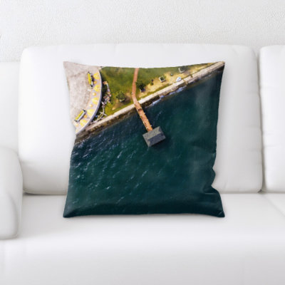 From an Airplane Throw Pillow