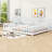 Queen Floor Bed With Safety Guardrails-2120676065