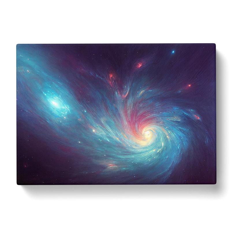 Futuristic Galaxy Vol.5 - Wrapped Canvas, 35cm H x 50cm W x 3cm D