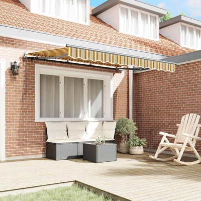 Brayden Studio 200cm D Retractable Door / Window Awning