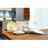 Brunelle 16 Piece Ceramic Dinnerware Set - Service for 4