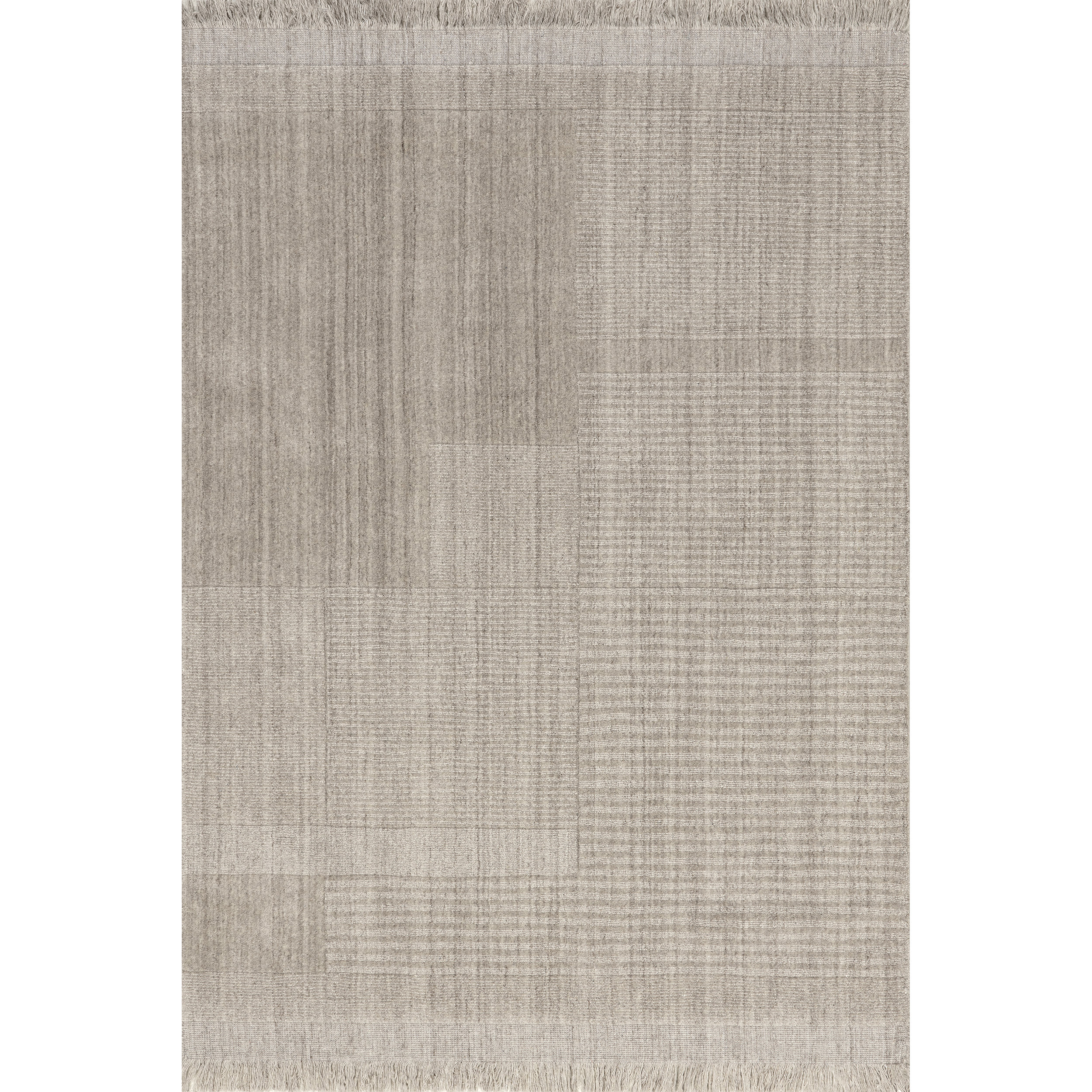 Arvin Olano x Rugs USA Mozai Fringed Wool-Blend Area Rug
