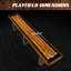 Table de jeu de palets urbaine 12 pi Barrington, terrain de jeu en bois massif, 8 pièces 