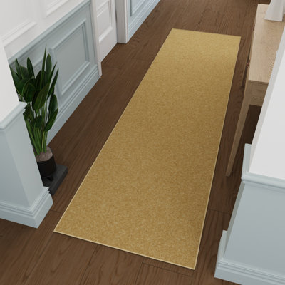 Ottohome Beige Runner Rug