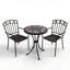 Montilla 2 Seater Bistro Set