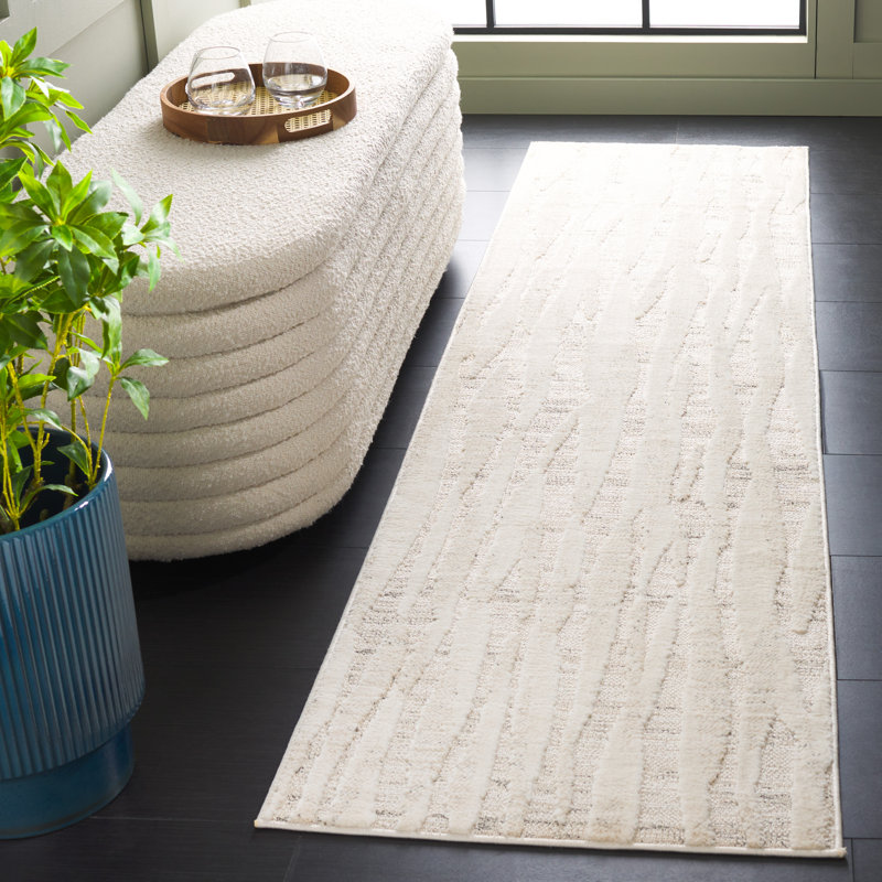 Elmhurst Performance Abstract Rug, Runner 2'2" x 8"