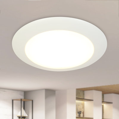 7.3” W 1-Light LED Flush Mount