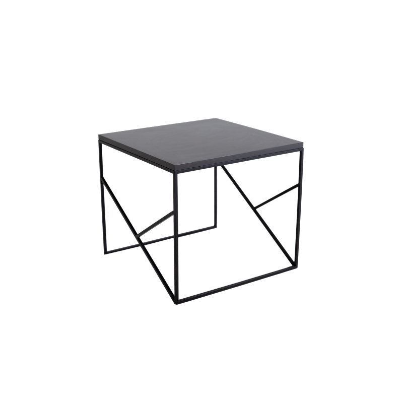 Jarnell Frame Coffee Table, 45cm H x 50cm L x 50cm D