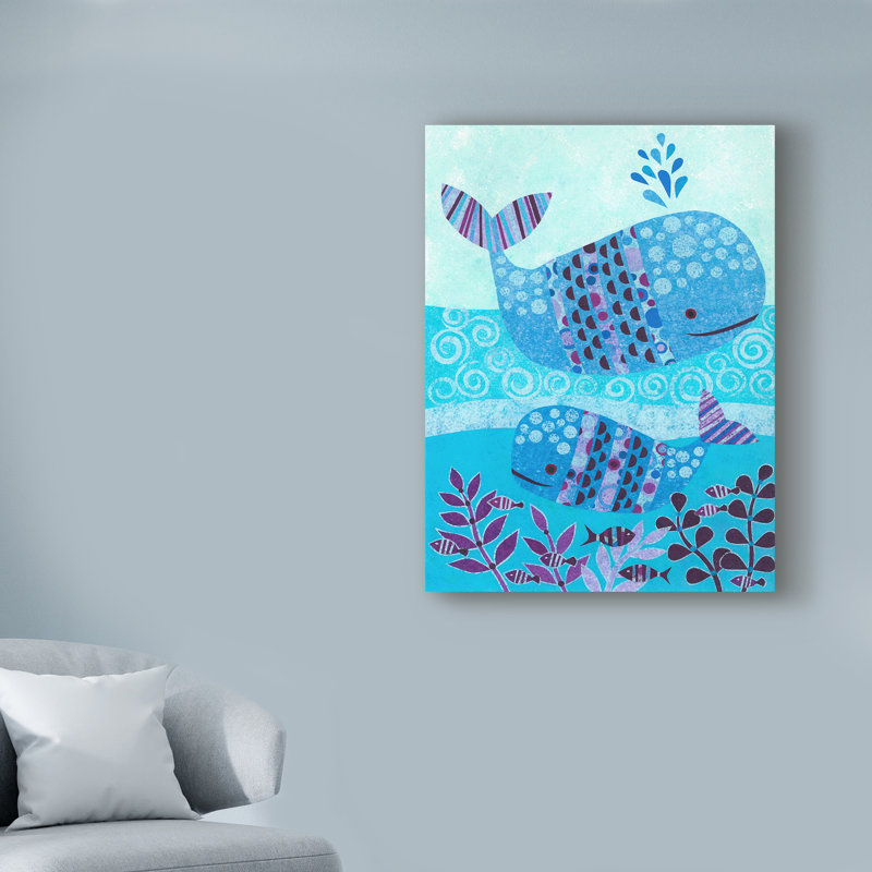 « ocean blue », art sur toile, H 32 po x l 24 po x P 2 po