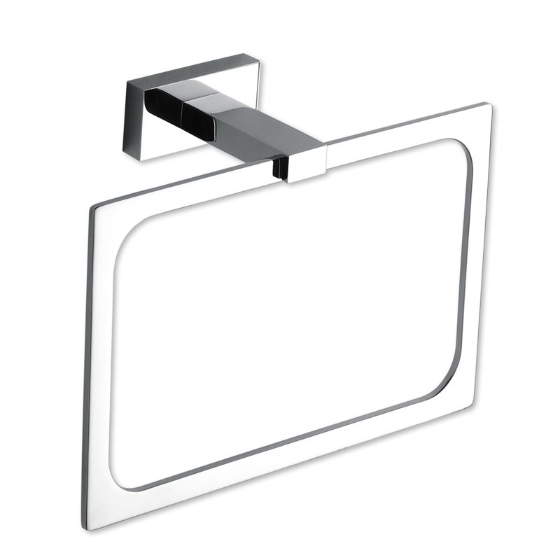 Axel  Towel Ring, Polished Chrome