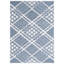 Tapis lavable Blair 228 bleu / ivoire-660087238