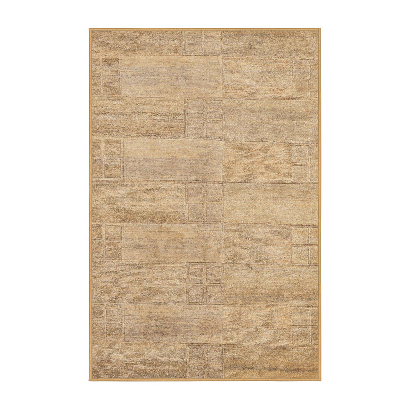 Tapis abstrait 4122, Rectangle 5 pi x 7 pi