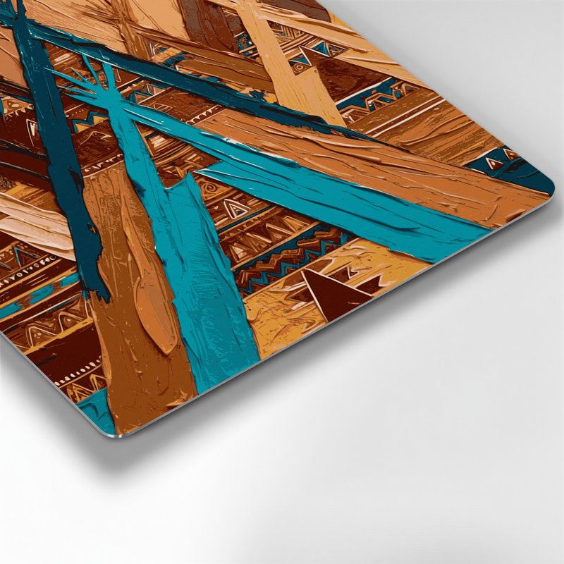 Art mural en métal 233, 16" H x 16" W x 0.05" D