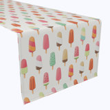Table Runner, 100% Cotton, 16X108", Sweet Summer Treats