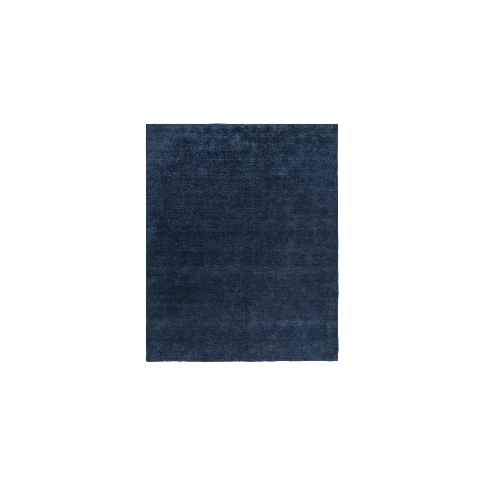 Handmade Navy Rug, Rectangle 8' x 10'