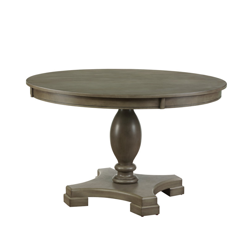 Waylon Gray Oak Finish Dining Table