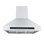 Hotte pour îlot de cuisine professionnelle PROLINE 36 pouces PROLINE, conduit, 1200 CFM, acier inoxydable, lumières DEL, commande tactile LCD, moteur de soufflerie ULTRA-SILENCIEUX, 4 vitesses, garantie de 3 ans
