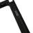 Left Side Black L-Shaped Mounting Bracket