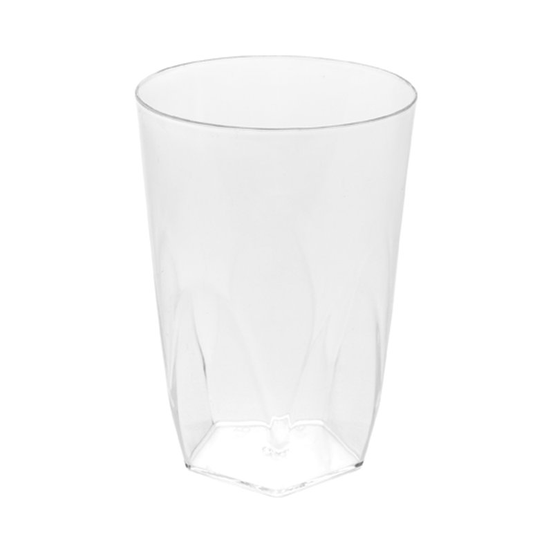 Restaurantware-5 Ounce Clear Plastic Cups, 100 Disposable Disposable Cups - Recyclable, Crack Reistant, Clear Plastic Plastic Glasses, For Parties or Weddings,