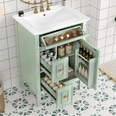 Freestanding Vanity for Bathroom Storage