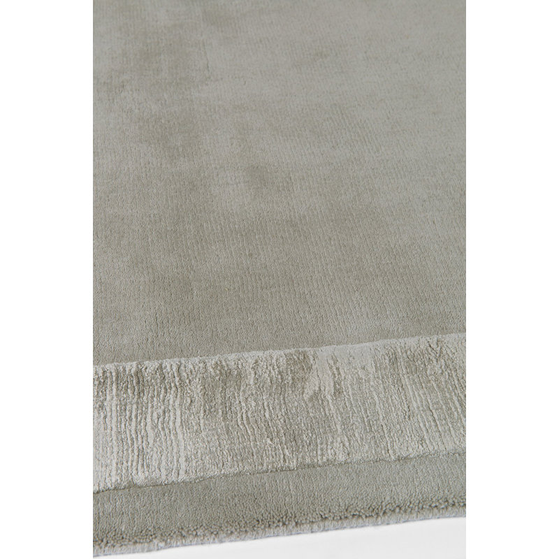 Farrow & Ball Silk Border Order Gray Area Rug, Rectangle 10' x 14'
