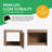 24" Wall-Mounted Single Bathroom Vanity  Base-120642112