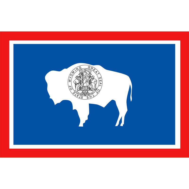 Wyoming, H 12 po x l 18 po
