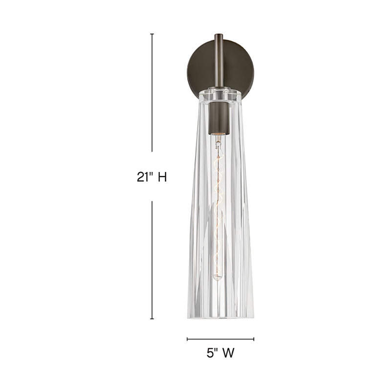 Cosette Steel Metal Armed Sconce