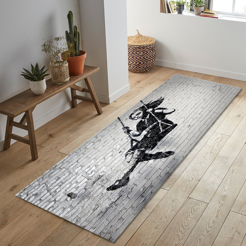 Exquisite Soft Pile Rug with Eye-Catching Geometric Print Ideal for Enhancing Your Living Space with Its Unique Design and Comfort
