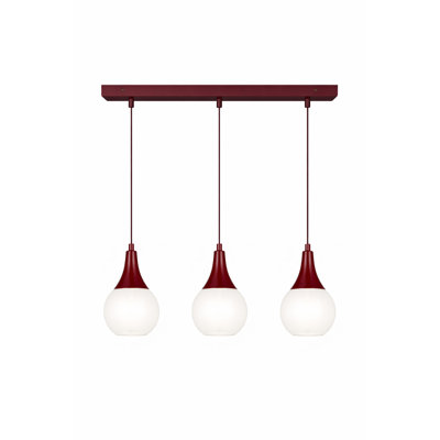 - Light Burgundy Pendant