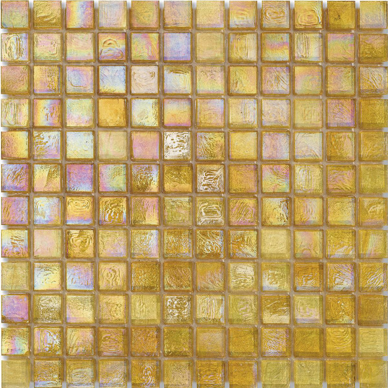 Hemp 7/8" x 7/8" Cubes Glass Mosaic
