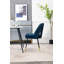 Chaise rembourrée contemporaine en velours-620781664